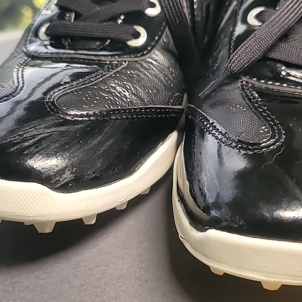 Duca Del Cosma Women's Golf Shoes Size 9 Black Patent Italian Leather - Picture 10 of 13